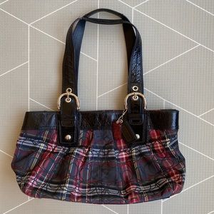 $$ Drop Coach TartanSignatureBag